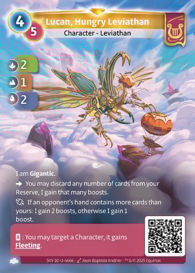 Lucan, Hungry Leviathan