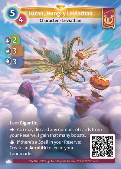 Lucan, Hungry Leviathan