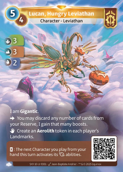 Lucan, Hungry Leviathan