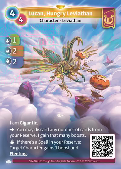 Lucan, Hungry Leviathan