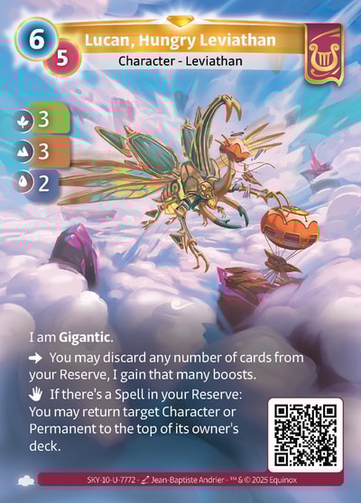 Lucan, Hungry Leviathan