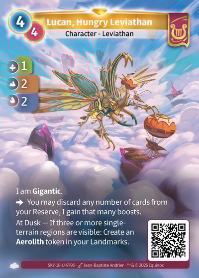 Lucan, Hungry Leviathan