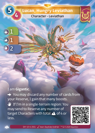 Lucan, Hungry Leviathan
