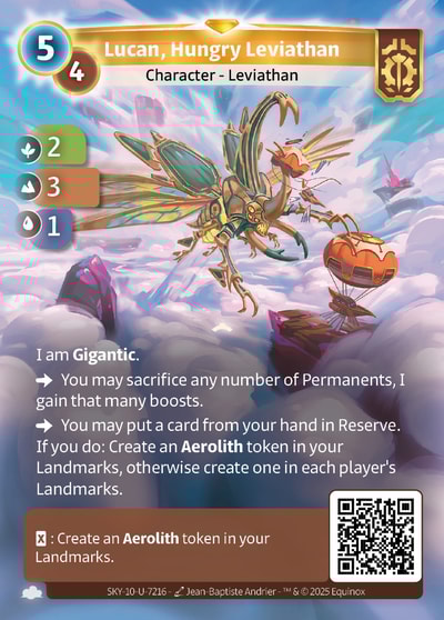 Lucan, Hungry Leviathan