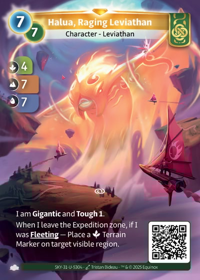 Halua, Raging Leviathan