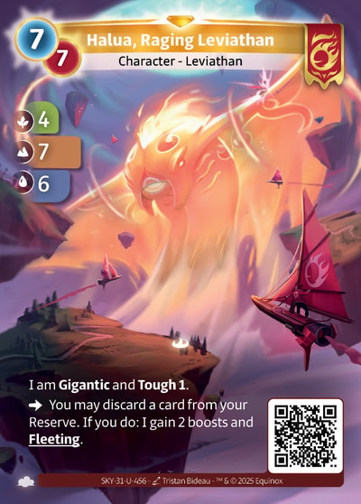 Halua, Raging Leviathan