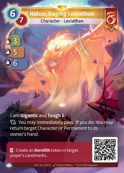 Halua, Raging Leviathan