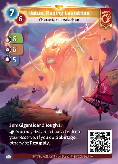 Halua, Raging Leviathan