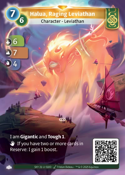 Halua, Raging Leviathan