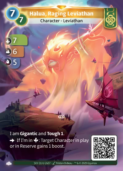 Halua, Raging Leviathan