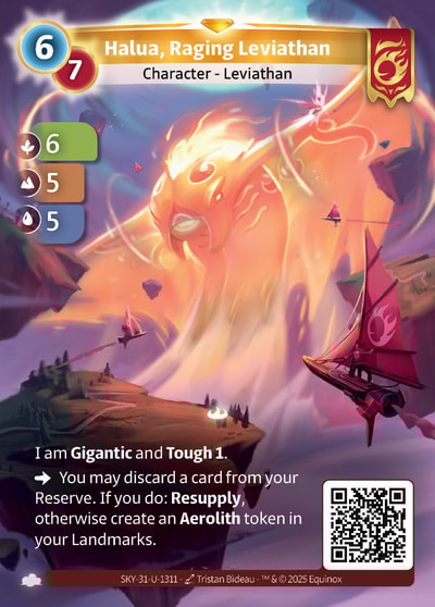 Halua, Raging Leviathan