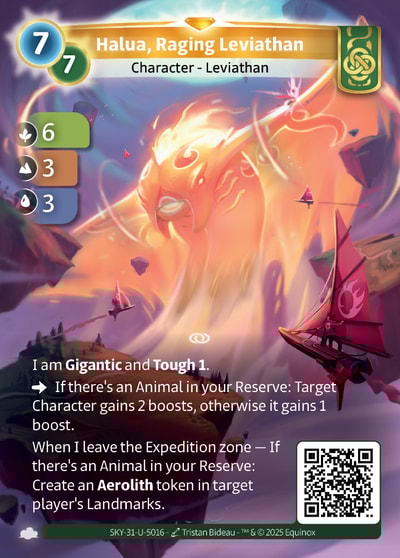 Halua, Raging Leviathan