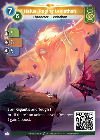 Halua, Raging Leviathan