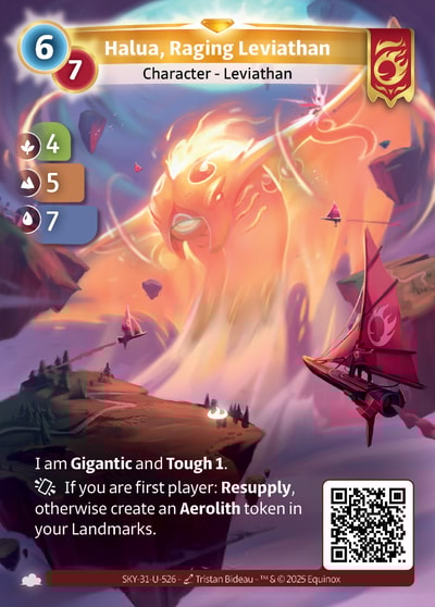 Halua, Raging Leviathan