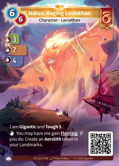 Halua, Raging Leviathan