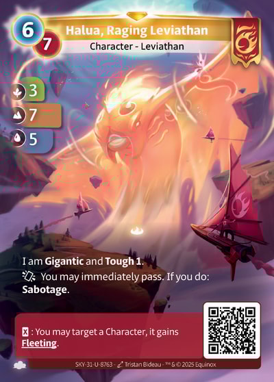 Halua, Raging Leviathan