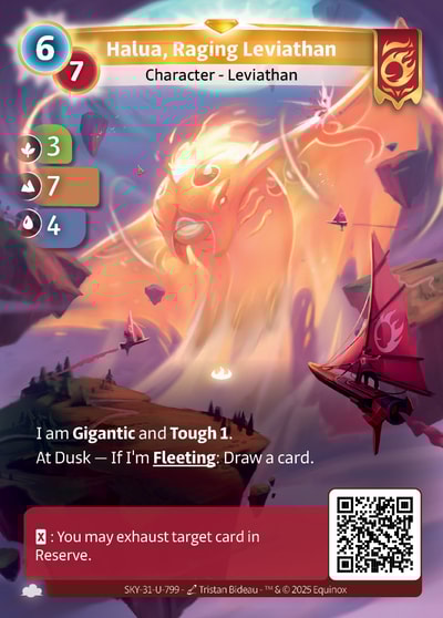 Halua, Raging Leviathan