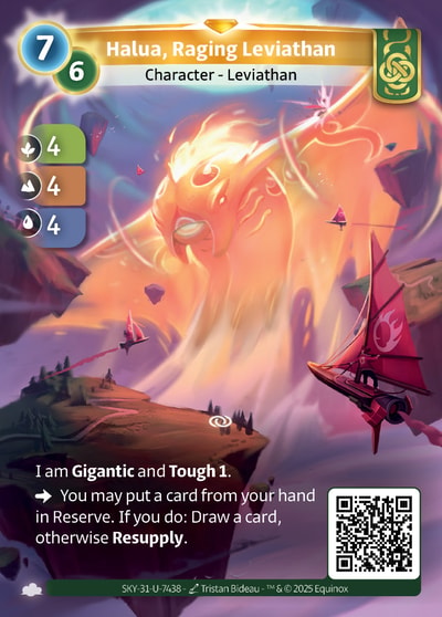 Halua, Raging Leviathan