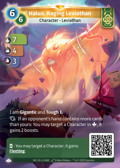 Halua, Raging Leviathan