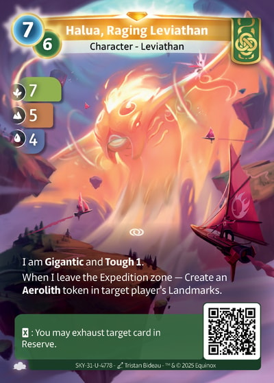 Halua, Raging Leviathan