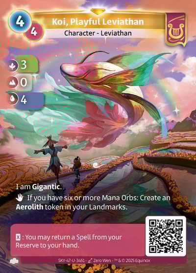 Koi, Playful Leviathan