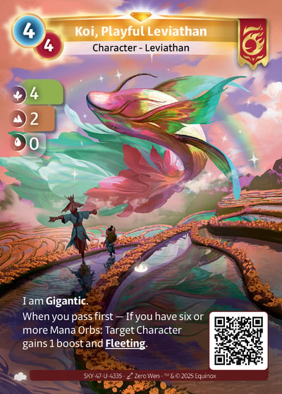 Koi, Playful Leviathan