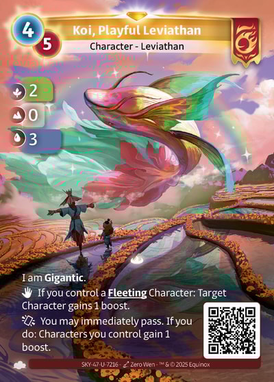 Koi, Playful Leviathan