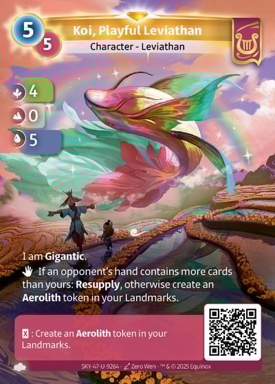 Koi, Playful Leviathan