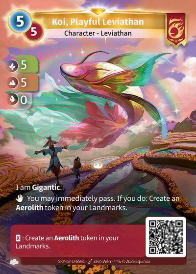 Koi, Playful Leviathan