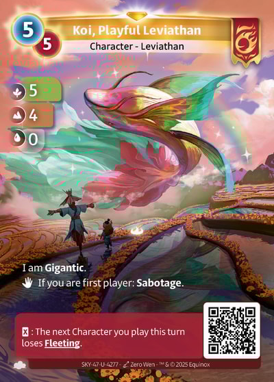 Koi, Playful Leviathan