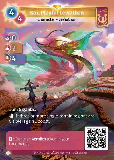 Koi, Playful Leviathan