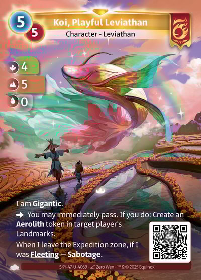 Koi, Playful Leviathan