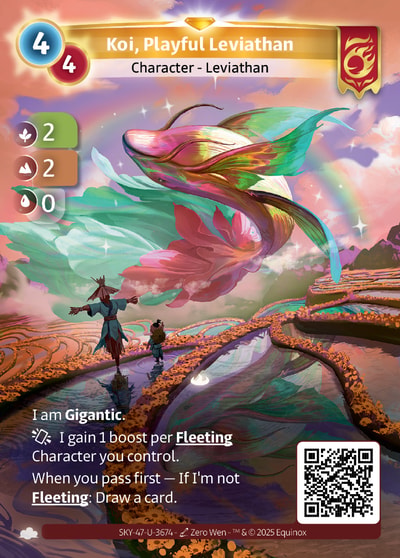 Koi, Playful Leviathan