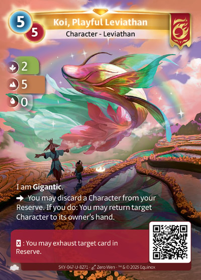 Koi, Playful Leviathan