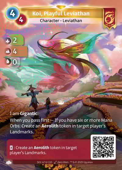 Koi, Playful Leviathan