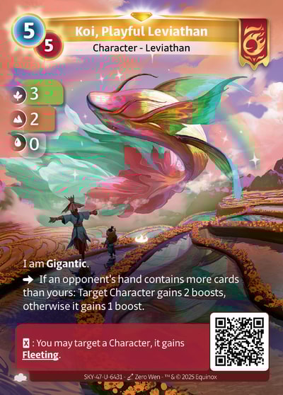 Koi, Playful Leviathan