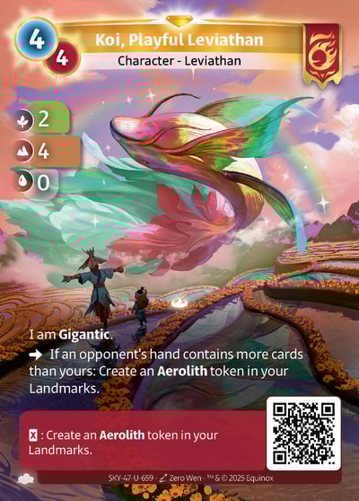 Koi, Playful Leviathan