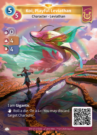 Koi, Playful Leviathan