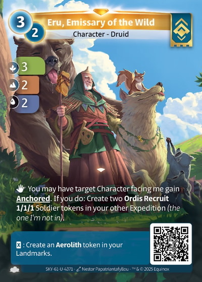 Eru, Emissary of the Wild