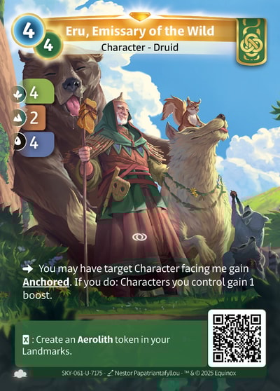 Eru, Emissary of the Wild