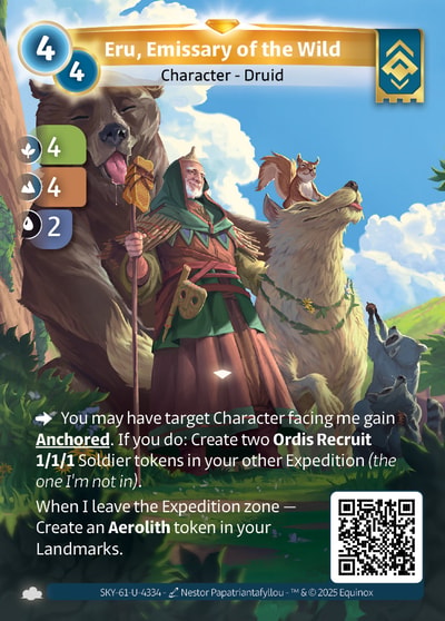 Eru, Emissary of the Wild