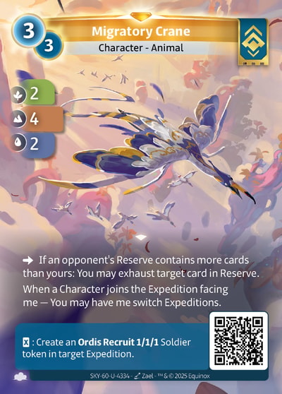 Migratory Crane