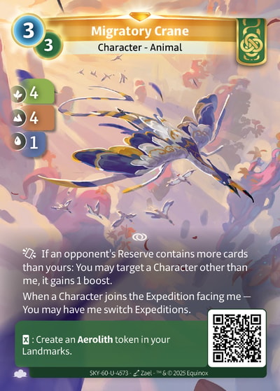 Migratory Crane