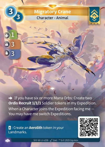 Migratory Crane