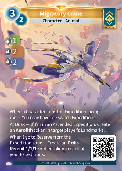 Migratory Crane