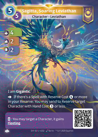 Sagitta, Soaring Leviathan