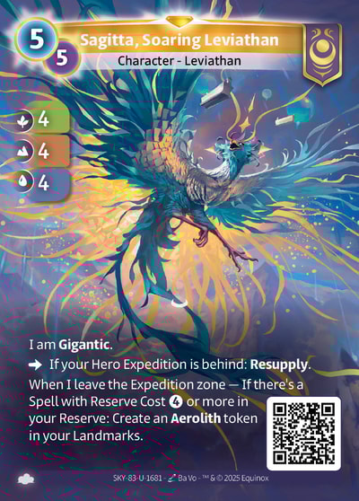 Sagitta, Soaring Leviathan
