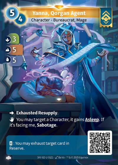 Yanna, Qorgan Agent