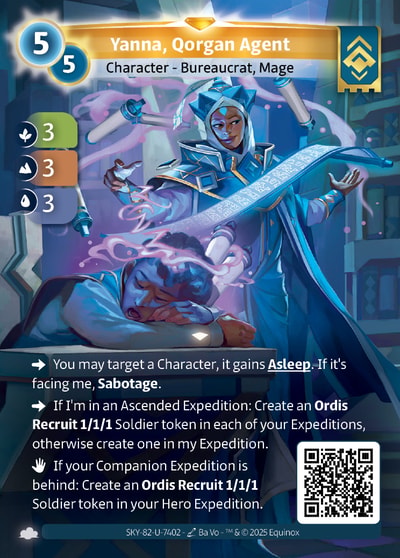 Yanna, Qorgan Agent