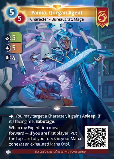 Yanna, Qorgan Agent
